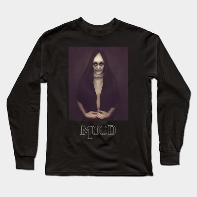 Sinister Mood Long Sleeve T-Shirt by TheLeopardBear